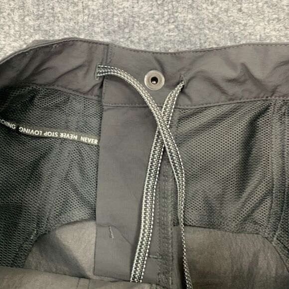 The North Face Cargo Pant Women 8 Gray Stretch Nylon Paramount Convertible Short - Picture 7 of 12